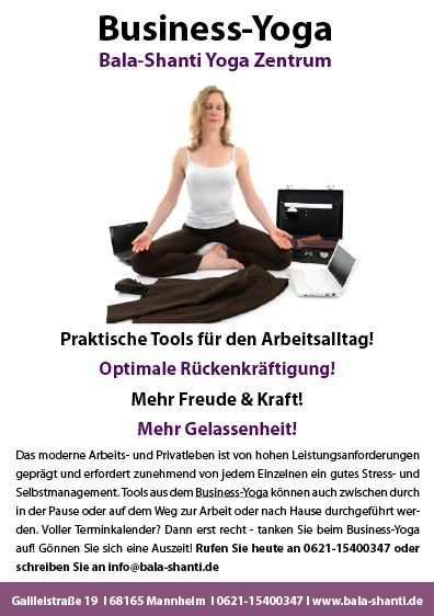 Business Yoga Poster 5